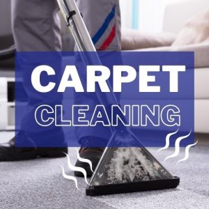 cleaning carpet