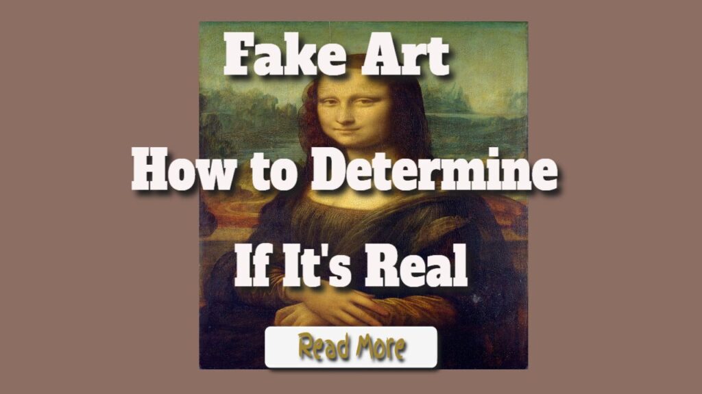 Tfake art how to determine if its real