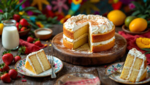 Variety of Tres Leches Cake