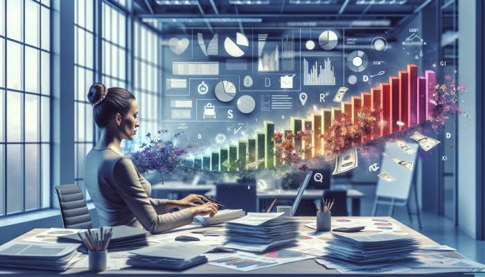 Understanding Debt Consolidation: A UK Guide | DCL Understanding Debt Consolidation: A person in an office consolidating colourful debt papers into one file, symbolising streamlined financial management.