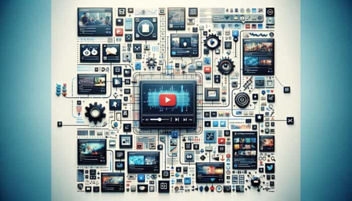 A Pinterest board featuring categorized video thumbnails, expert content, and enhanced user engagement features.