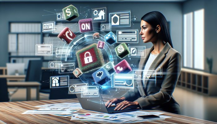 Debt consolidation and cryptocurrency trends: UK Focus | DCL Person analyzing financial documents and debt consolidation offers on a laptop in a modern office.