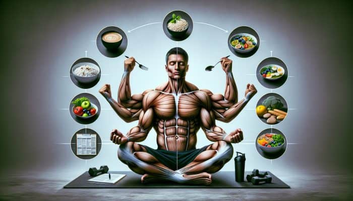 A UK man consistently follows a health routine, showcasing improved fitness, mental clarity, and resilience.